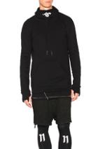 11 By Boris Bidjan Saberi Mask Hoodie In Black