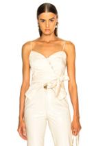 Nanushka Nisha Top In Neutrals
