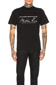 Martine Rose Classic Tee In Black