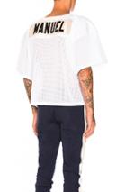 Fear Of God Mesh Football Jersey In White
