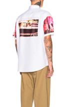 Calvin Klein Est. 1978 Graphic Shirt In Pink,tropical,white