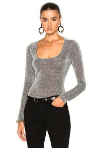 Alix Sullivan Bodysuit In Metallics