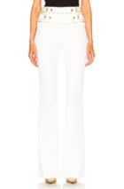 Pierre Balmain Slim Flare Pant In White