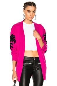 Adaptation Palm Cardigan In Pink