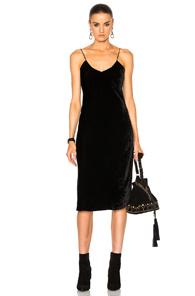 Nili Lotan Midi Cami Dress In Black
