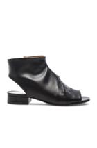 Maison Margiela Vintage Effect Sandals In Black