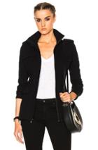 James Perse Fitted Field Jacket In Black