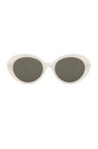 Oliver Peoples Parquet Sunglasses In White