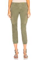 Nili Lotan Cargo French Military Pant In Green