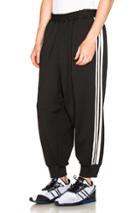Y-3 Yohji Yamamoto Selvedge Track Pant In Black