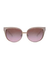 Barton Perreira Fwrd Exclusive Valerie Sunglasses In White,metallics