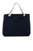 Frame Denim Beach Bag In Blue