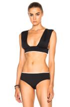 Cali Dreaming Grus Bikini Top In Black