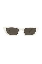 Saint Laurent Small Sunglasses In White