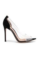 Gianvito Rossi Open Toe Heel In Black