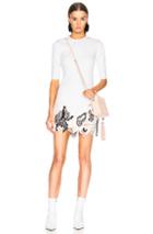 3.1 Phillip Lim Embroidered Lace Ribbed Dress In Floral,white