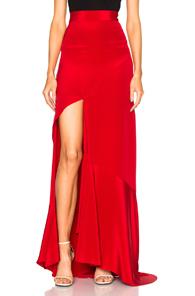 Juan Carlos Obando Fwrd Exclusive Mariposa Skirt In Red