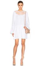 No. 21 Mini Dress In White