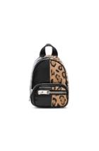 Alexander Wang Attica Soft Mini Backpack Crossbody In Animal Print,black