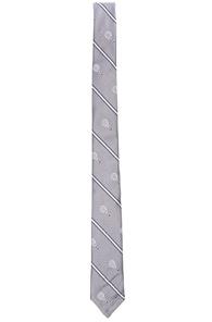 Thom Browne Classic Tennis Racket Tie In Gray