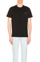Givenchy Basic Tee In Black