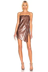 Michelle Mason Mini Shift Dress In Pink