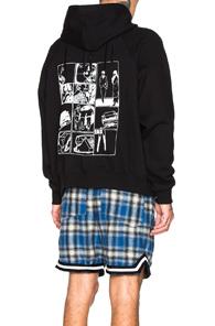 Enfants Riches Deprimes Comic Logo Hoodie In Black