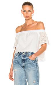 Rag & Bone Flavia Top In White
