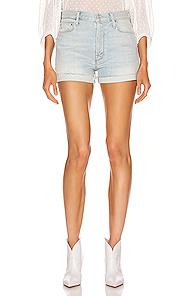 Mother The Proper Short In Denim Light