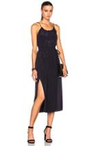 3.1 Phillip Lim Overlapping Tank Dress In Blue