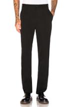 Comme Des Garcons Homme Plus Wool Gabardine Pants In Black