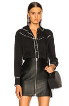 Veronica Beard Mayben Shirt In Black,floral