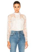 Zimmermann Winsome Breeze Lace Top In White