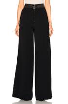 Off-white Side Band Trousers In Black