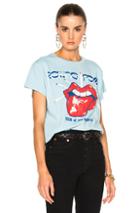 Madeworn Rolling Stones Tour Americas Tee In Blue
