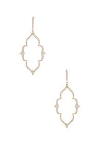 Stone Paris Moon River Earrings In Metallics