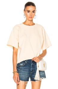 Citizens Of Humanity Sage Short Sleeve Fleece In Neutrals