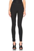Acne Studios Hey Bi Stretch Leggings In Black