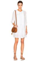 Frame Denim Victorian Dress In White