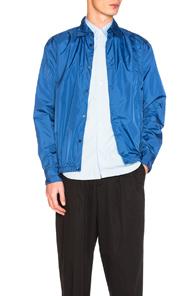 Marni Waterproof Nylon Jacket In Blue