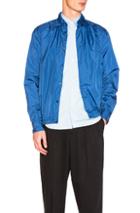 Marni Waterproof Nylon Jacket In Blue