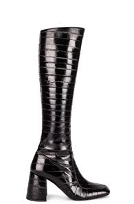 Saint Laurent Jane Boot In Black