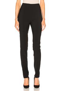 Prabal Gurung Stretch Wool Trousers In Black