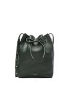Mansur Gavriel Tumbled Bucket Bag In Green