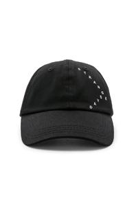 Raf Simons Strange Days Baseball Cap In Black
