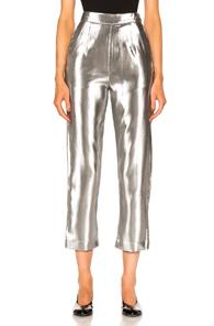 Isa Arfen Classic Pant In Metallics