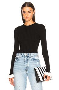 Esteban Cortazar Crew Neck Sweater In Black