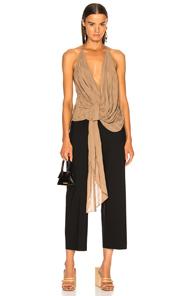 Jacquemus Marimba Top In Brown,neutrals