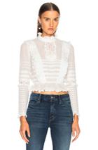Zimmermann Helm Layered Frill Top In White