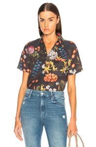Mother The Staycation In Black,floral